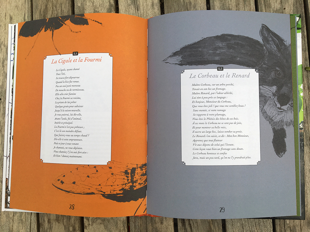 De nieuw geïllustreerde fabels van Jean de La Fontaine | Carlijn van