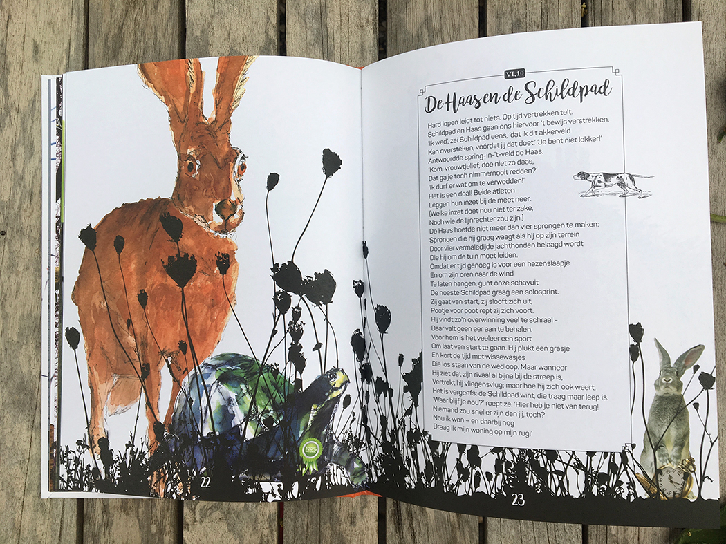 De nieuw geïllustreerde fabels van Jean de La Fontaine | Carlijn van